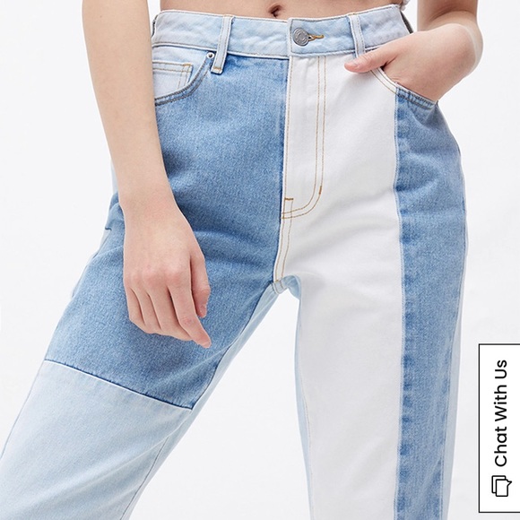 PacSun Denim - PACSun Colorblock Mom Jeans size 25